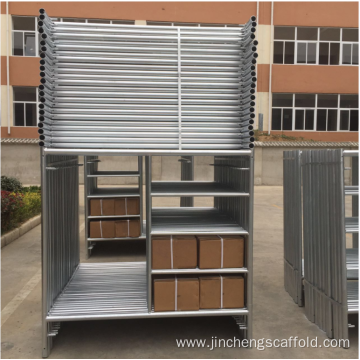 Ladder Frame Scaffolding in Hot dip galvanized